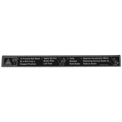 Decal - Anti Roll Back