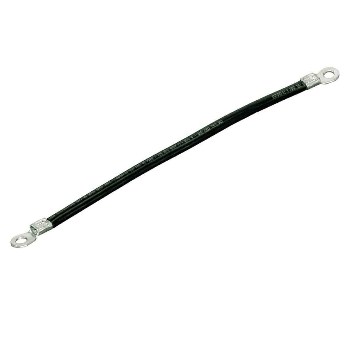 4 Gauge Wire Assembly- Black-19 Inch