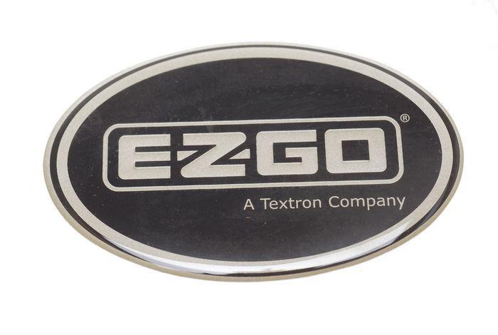 Oval Decal for ST Cowl with Platinum E-Z-GO Logo